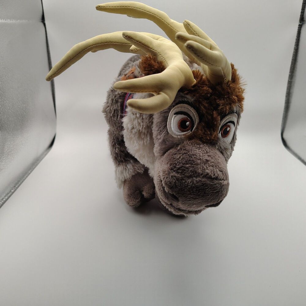 Disney Store Exclusive 16" FROZEN Reindeer Sven Plush Stuffed Animal, Poseable